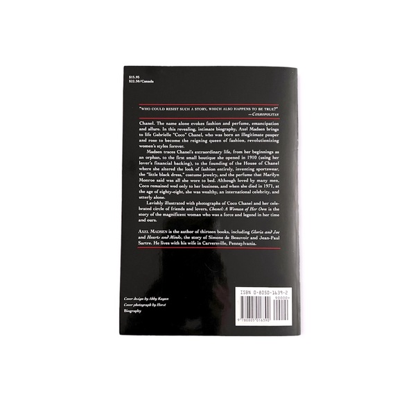 RARE Chanel: A Woman of Her Own by Axel Madsen NEW 1st Edition - Picture 2 of 8